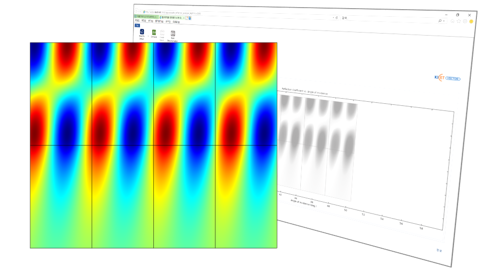 1-50-물-퇴적물 인터페이스에 대한 음향 반석 분석